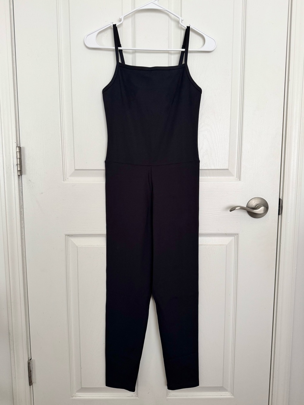 NWOT girlfriend collective Black Slim-Strap Bodysuit